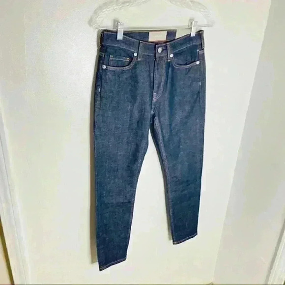 NWT Everlane Mid Rise Ankle Skinny Jean in Indigo - Picture 3 of 6